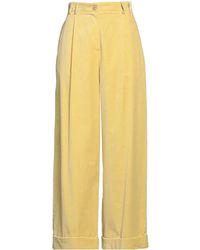 Alysi - Chocolat Pants Cotton, Metallic Fiber - Lyst