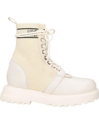 Love Moschino - Ankle Boots Calfskin, Textile Fibers - Lyst