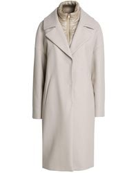 Herno - Light Coat Virgin Wool, Polyamide - Lyst