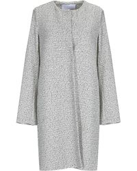 Harris Wharf London Gabardina - Blanco