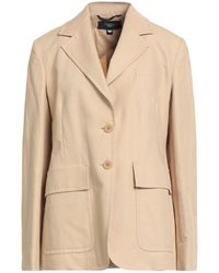 Weekend by Maxmara - Blazer Cotton, Linen - Lyst
