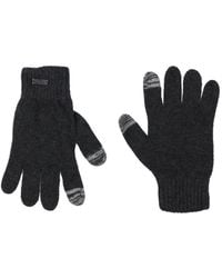 Daniele Alessandrini - Charcoal Gloves Wool, Polyamide, Viscose, Cashmere - Lyst