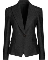 Brunello Cucinelli - Lead Blazer Virgin Wool, Viscose, Polyester, Polyamide, Elastane - Lyst