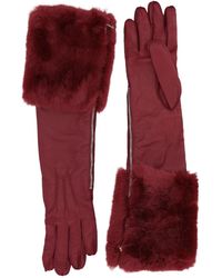 Alberta Ferretti - Gloves Leather - Lyst