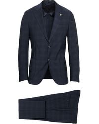 Lardini - Midnight Suit Polyester, Wool, Elastane - Lyst