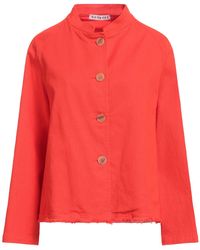 ROSSO35 - Jacket Cotton, Elastane - Lyst