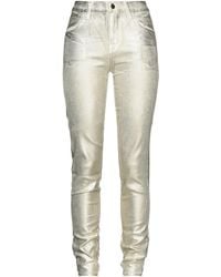 Metallic Jeans for Women | Lyst