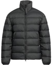 C.P. Company - Dark Grey Nylon Down Jacket - Lyst