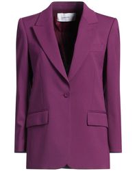 Lardini - Mauve Blazer Polyester, Wool, Elastane - Lyst