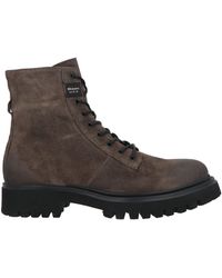 Blauer - Khaki Ankle Boots Leather - Lyst