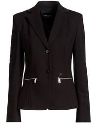 KARL LAGERFELD - Blazer Viscose, Polyamide, Elastane - Lyst