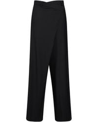 White Sand - Pants Wool, Polyester, Elastane - Lyst