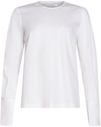 Fedeli - Top Cotton, Elastane - Lyst