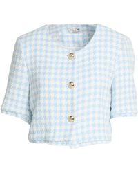 Rebel Queen - Sky Jacket Cotton, Polyester - Lyst
