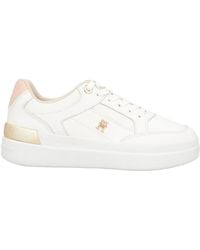 Tommy Hilfiger - Sneakers Leather, Textile Fibers - Lyst