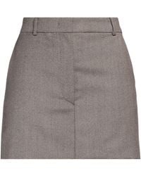 Sportmax - Mini Skirt Virgin Wool - Lyst