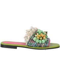 Elina Linardaki - Sandals Textile Fibers - Lyst