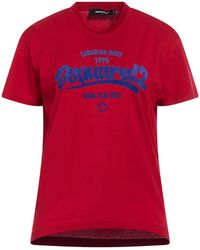 DSquared² - T-Shirt Cotton - Lyst