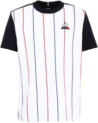 T shirt le coq sportif homme blanche Clearance