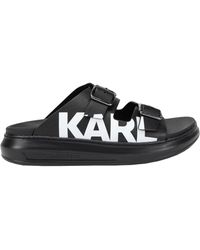 Karl Lagerfeld Flat sandals for Women | Online Sale up to 71% off | Lyst