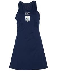 EA7 - Minivestido - Lyst