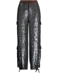 P.A.R.O.S.H. - P.A.R.O..H. Dark Pants Viscose - Lyst