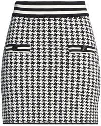Gaelle Paris - Mini Skirt Viscose, Acrylic, Elastane - Lyst
