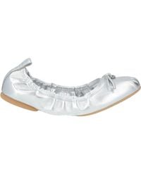 Hogan - Ballet Flats Leather - Lyst