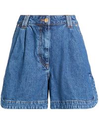FARM Rio - Denim Shorts - Lyst