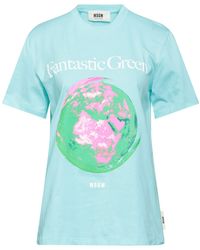 MSGM - T-shirt - Lyst