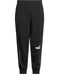 PUMA - Pants Cotton, Elastane - Lyst