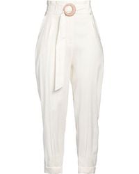 Kocca - Pants Linen, Viscose, Elastane, Metallic Fiber - Lyst