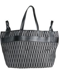 AU DEPART - Handbag Textile Fibers, Soft Leather - Lyst