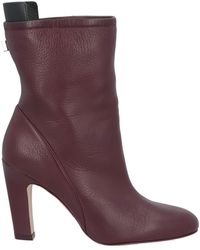 Stuart Weitzman - Plum Ankle Boots Leather - Lyst