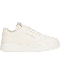 Emporio Armani - Sneakers Textile Fibers, Leather - Lyst