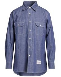 Moorer - Denim Shirt Cotton - Lyst