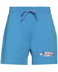 Moschino - Swim Shorts & Bermuda Shorts Cotton, Elastane - Lyst
