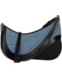 Mugler - Cross-Body Bag Leather, Textile Fibers - Lyst