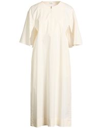 Peserico - Midi Dress Cotton, Elastane - Lyst