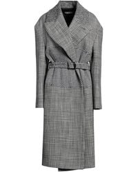 Tom Ford - Coat Cashmere, Polyamide, Virgin Wool, Alpaca Wool, Calfskin - Lyst