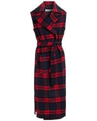 Shirtaporter - Coat Polyester, Cotton, Virgin Wool, Viscose - Lyst