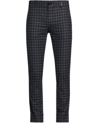 Bikkembergs - Charcoal Pants Virgin Wool, Elastane - Lyst