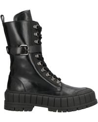 High - Ankle Boots Leather - Lyst