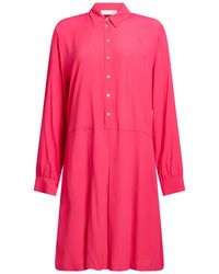 Douuod - Midi Dress Acrylic, Silk - Lyst