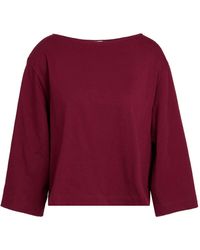 Ottod'Ame - Burgundy T-Shirt Cotton - Lyst