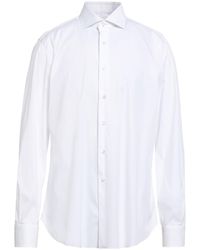 Barba Napoli - Shirt Cotton, Polyamide, Elastane - Lyst