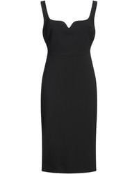 Victoria Beckham - Midi Dress Polyester, Virgin Wool, Polyamide, Elastane - Lyst