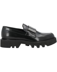 Sergio Rossi - Loafers Leather - Lyst