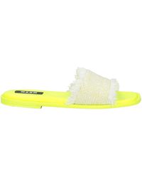 MSGM - Sandals Textile Fibers - Lyst