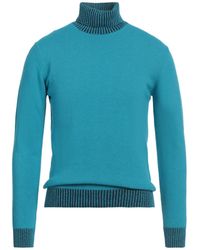 Berna - Turtleneck Wool, Viscose, Polyamide, Cashmere - Lyst